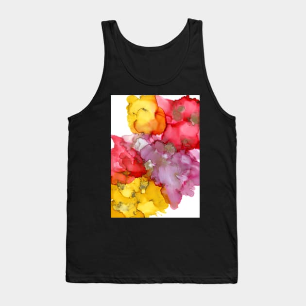 Summer Flowers :: Patterns and Textures Tank Top by Platinumfrog